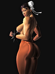 Drawn images of female street fighters - image nr. 8