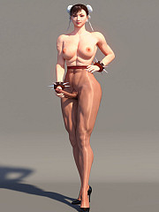 Drawn images of girls and tgirls street - image nr. 1