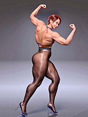 Drawn images of nude female - image nr. 1