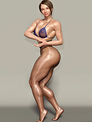 Drawn images of nude female - image nr. 3