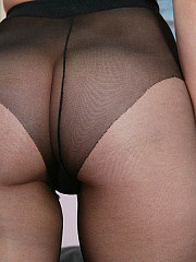 Erica Campbell dress up pantyhose and - image nr. 9