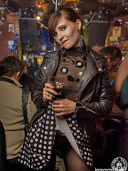 Jeny flashing seamless pantyhose on a - image nr. 7