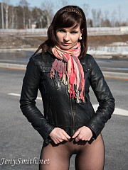 Jeny outdoor in black seamless - image nr. 5