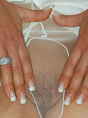 Pussy Through White Nylon - image nr. 12