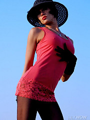 Gorgeous Lily Look Stunningly In Her Black - image nr. 6