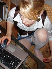 Real teens in pantyhose from private - image nr. 4