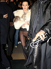 Bianca Censori In Black Pantyhose - image nr. 3